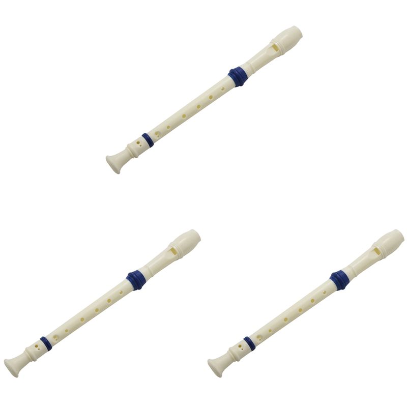 Soprano Recorder Plastic - Флейта-блокфлейта сопрано A89E-3X для студентов, пластиковая,