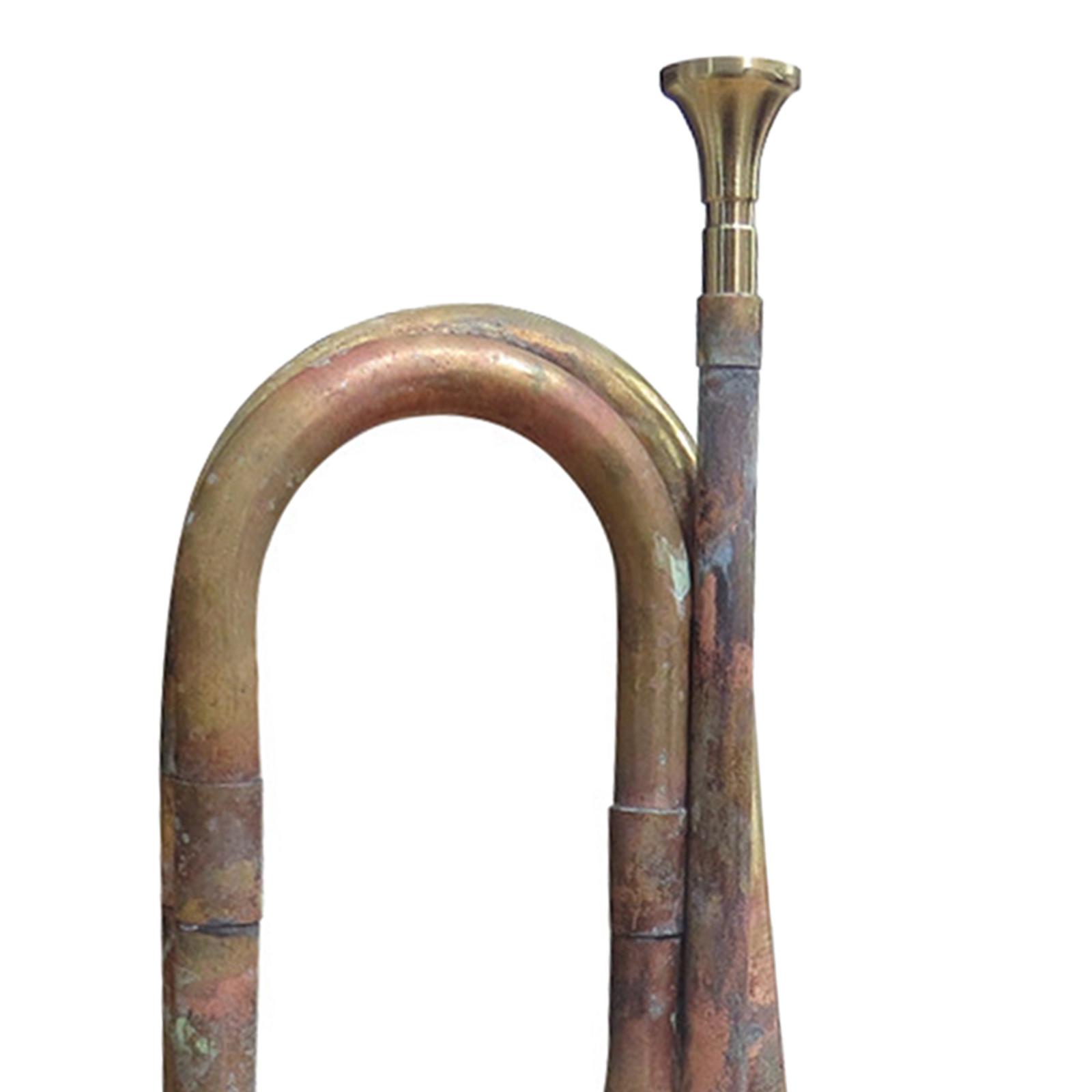 Musical Instrument Bugle - Труба-сигнальный гудок с мундштуком, 12,60 дюйма,