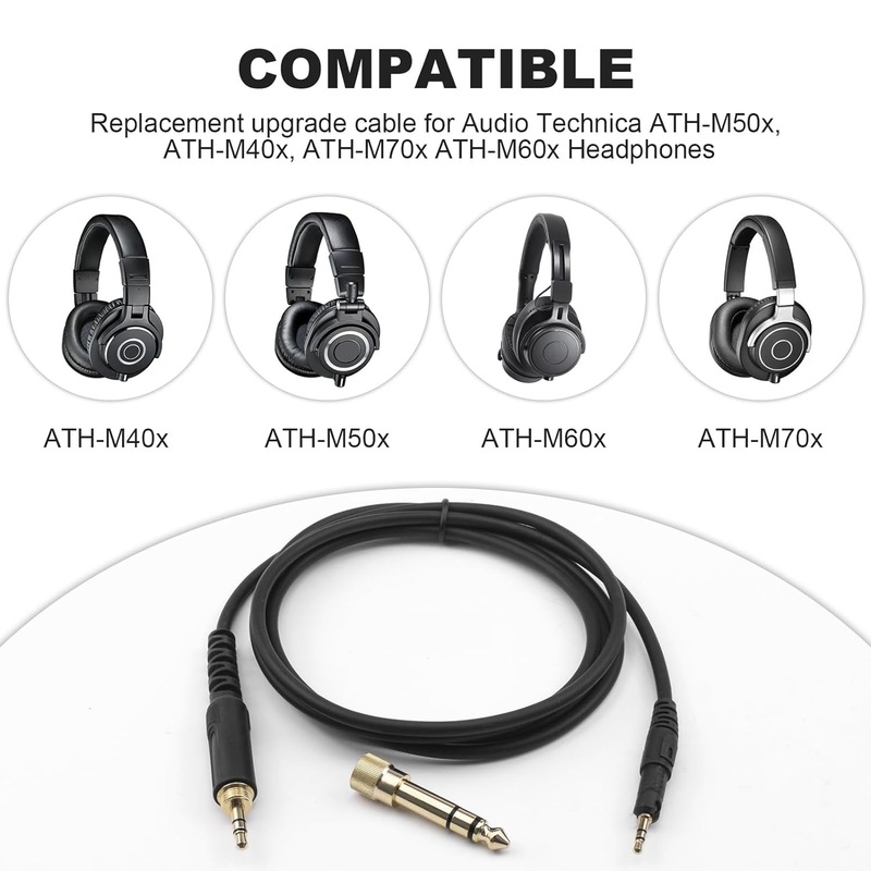 Замена спирального аудиокабеля – обзор и цена Audio Technica Headphone Ath-M50X