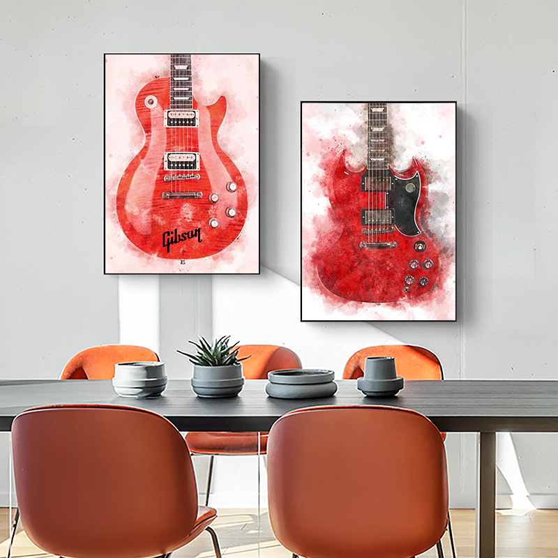 Винтажные картины на холсте с  – обзор и цена Picture Of Musical Instrument