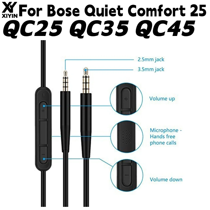 Кабель для наушников с разъема – обзор и цена Bose Headphone Qc45